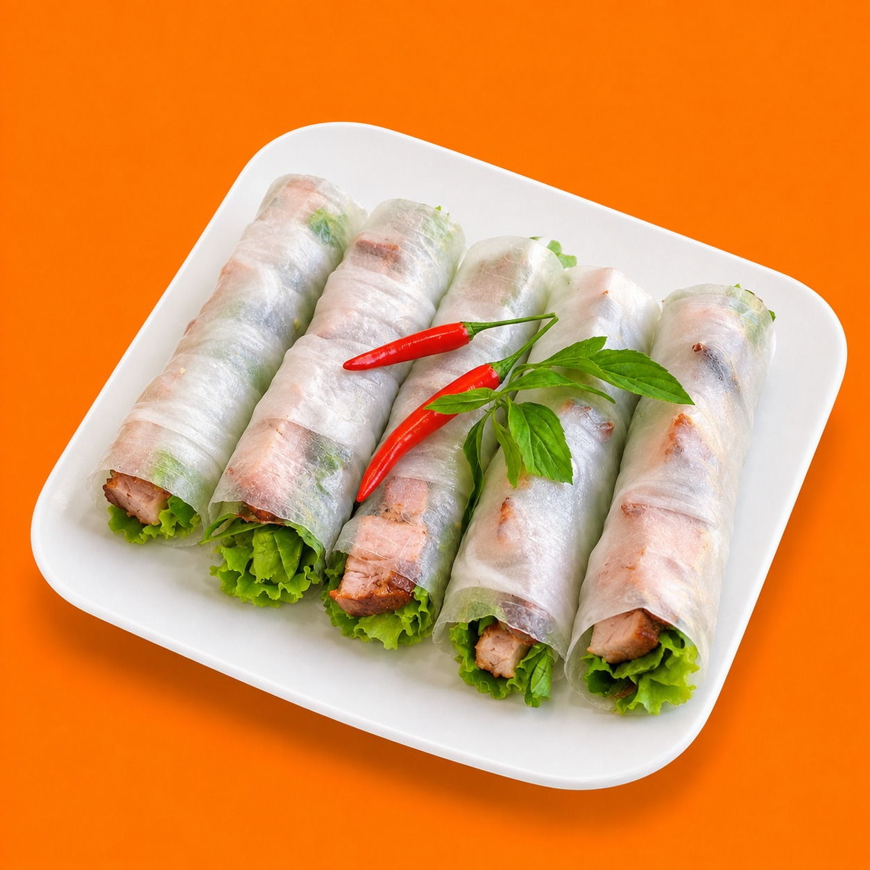 Bánh Cuốn Heo Quay