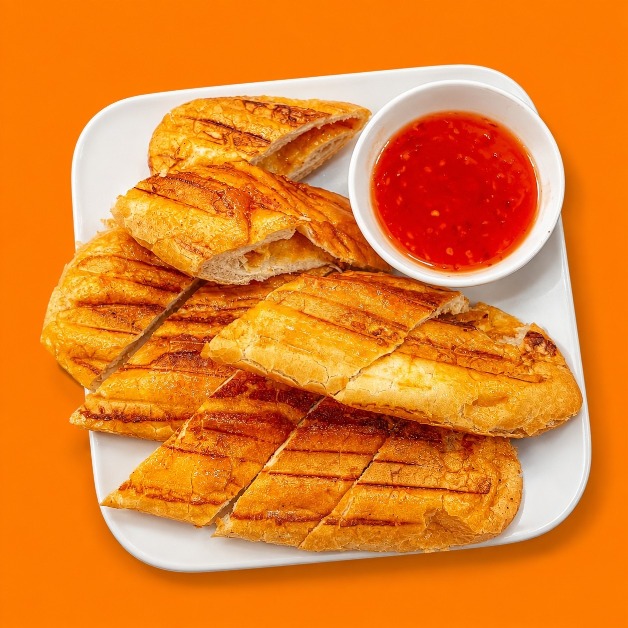 Bánh Mì Sốt Không Thịt