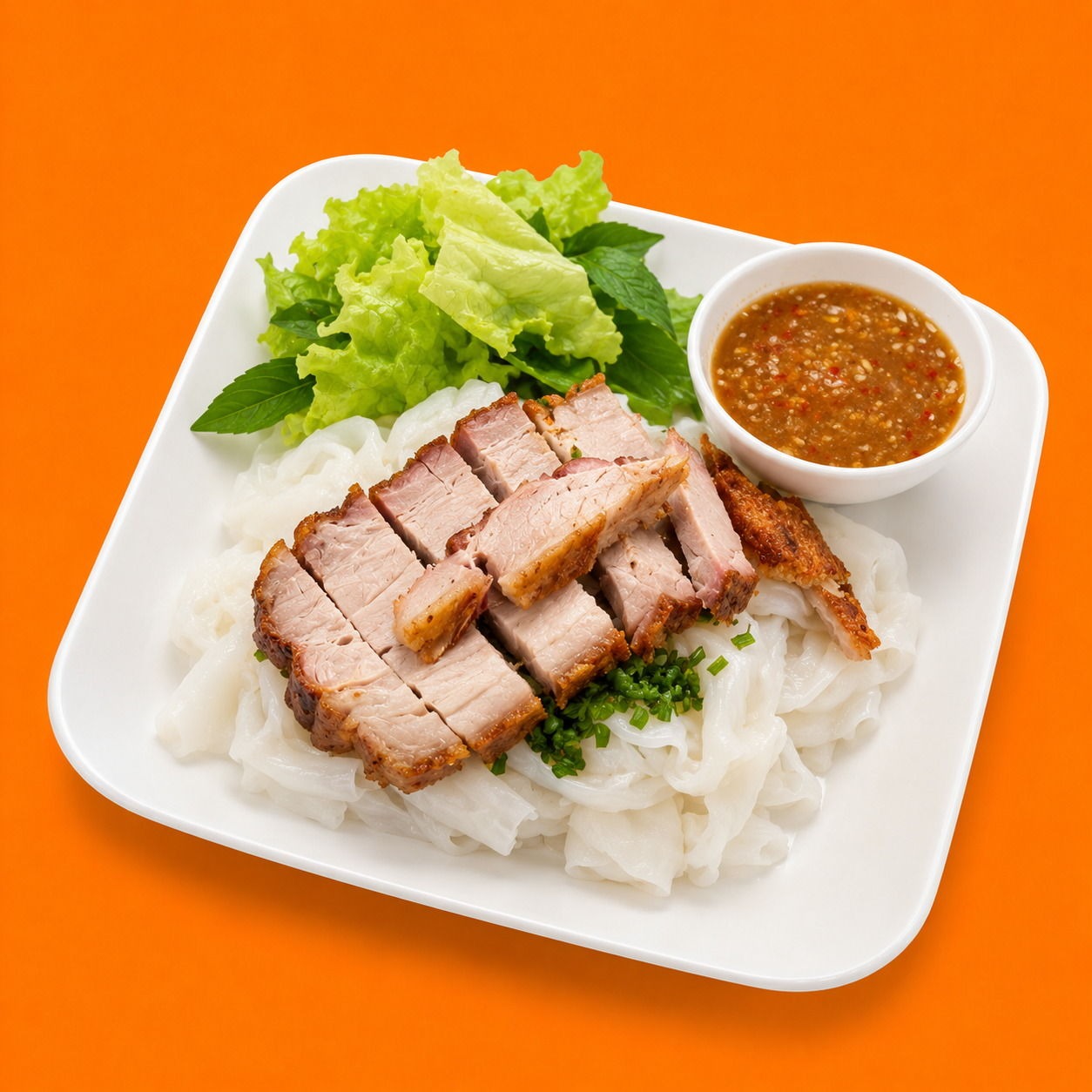 Bánh Ướt Heo Quay